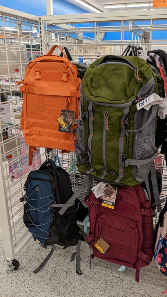 Orange Back Pack